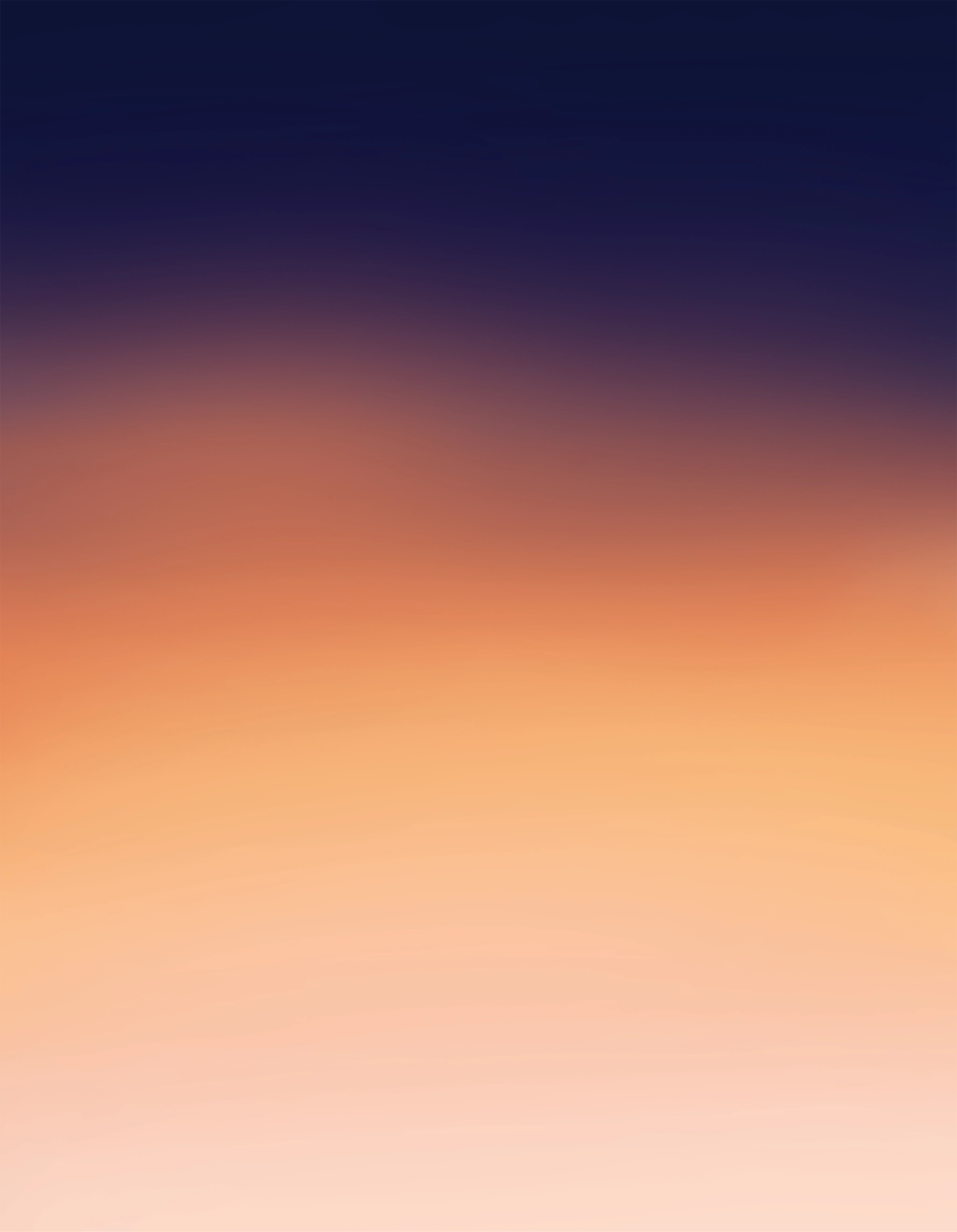 himmel under solnedgang