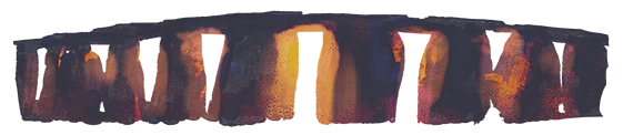 illustration af stonehenge